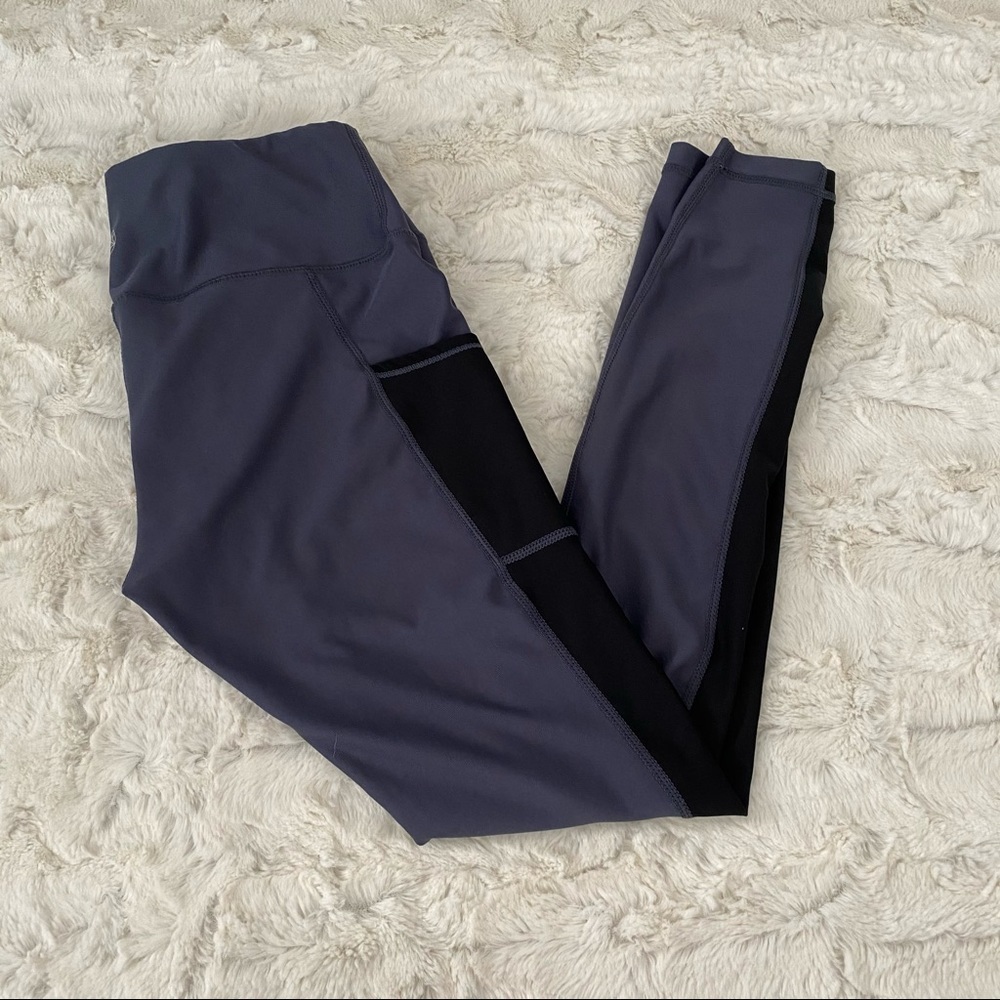Tesla Gray Pocket Leggings Size Small